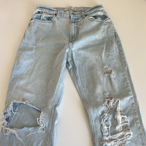 Abercrombie & Fitch Ankle Straight High Rise - Picture 2 of 11